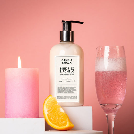 Candle Shack Soap Hand & Body Lotion - Pink Fizz & Pomelo
