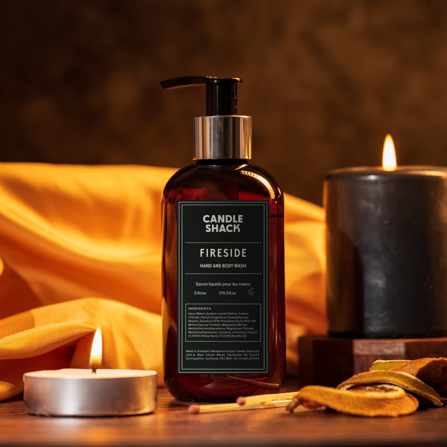Candle Shack Soap Soap2Go - Fireside Liquid Soap