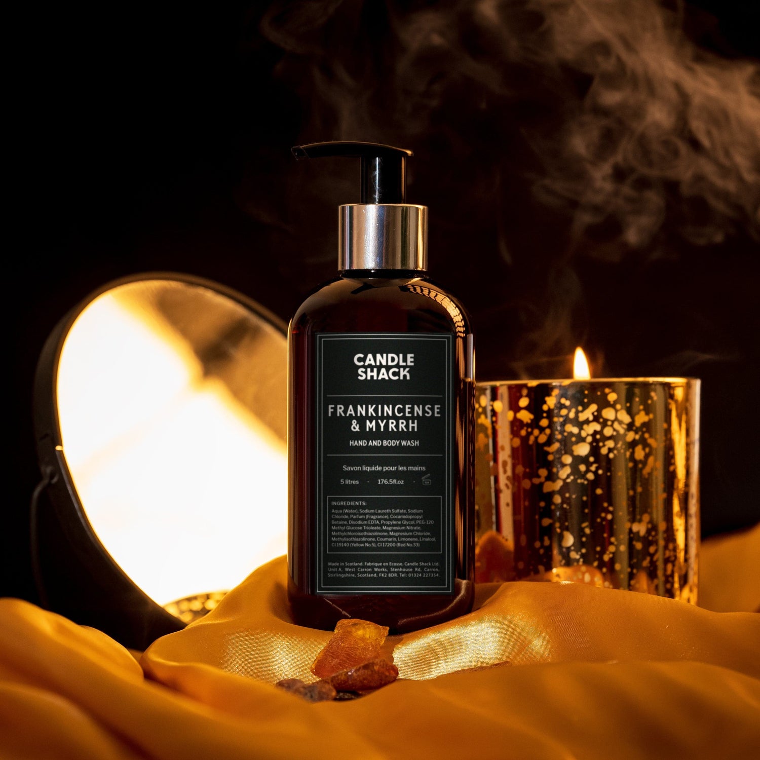 Candle Shack Soap Soap2Go - Frankincense & Myrrh Liquid Soap