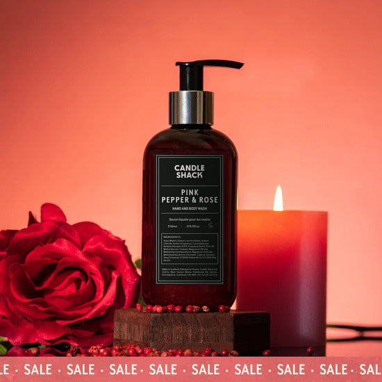 Candle Shack Soap Soap2Go - Pink Pepper & Rose Liquid Soap