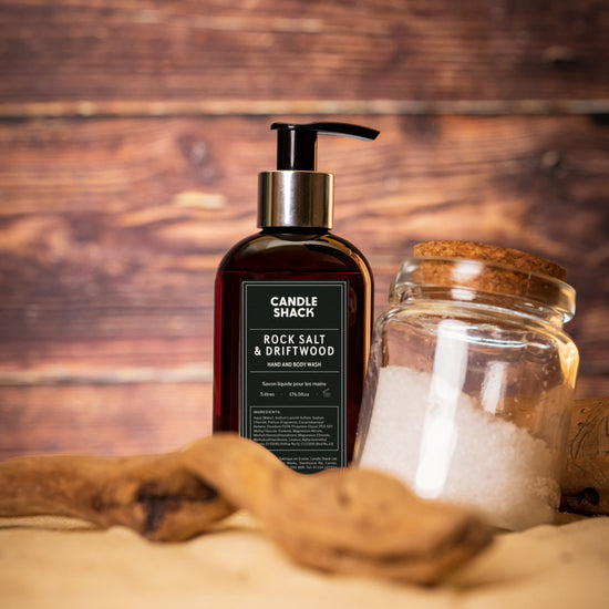Candle Shack Soap Soap2Go - Rock Salt & Driftwood Liquid Soap