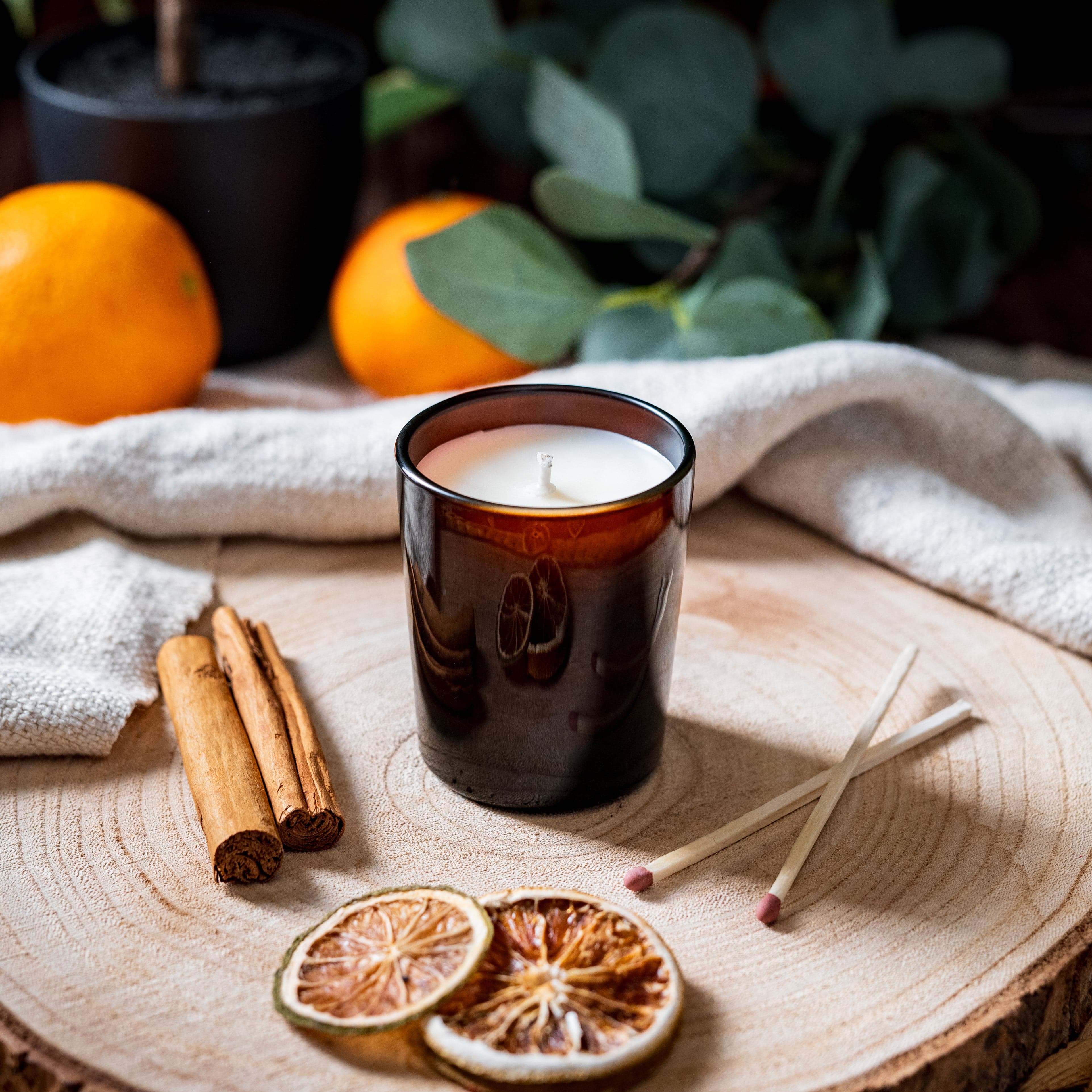 9cl Amber Lotti Candle Glass for Candle Makers – Candle Shack