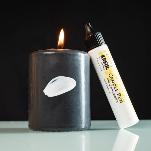 Stylo à cire de bougie blanc