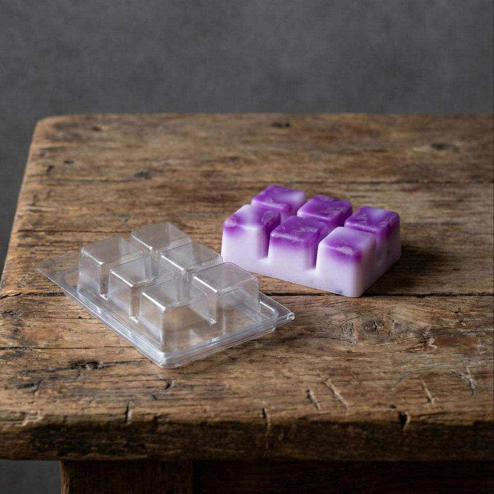 Clamshell - 6 Cavity Square