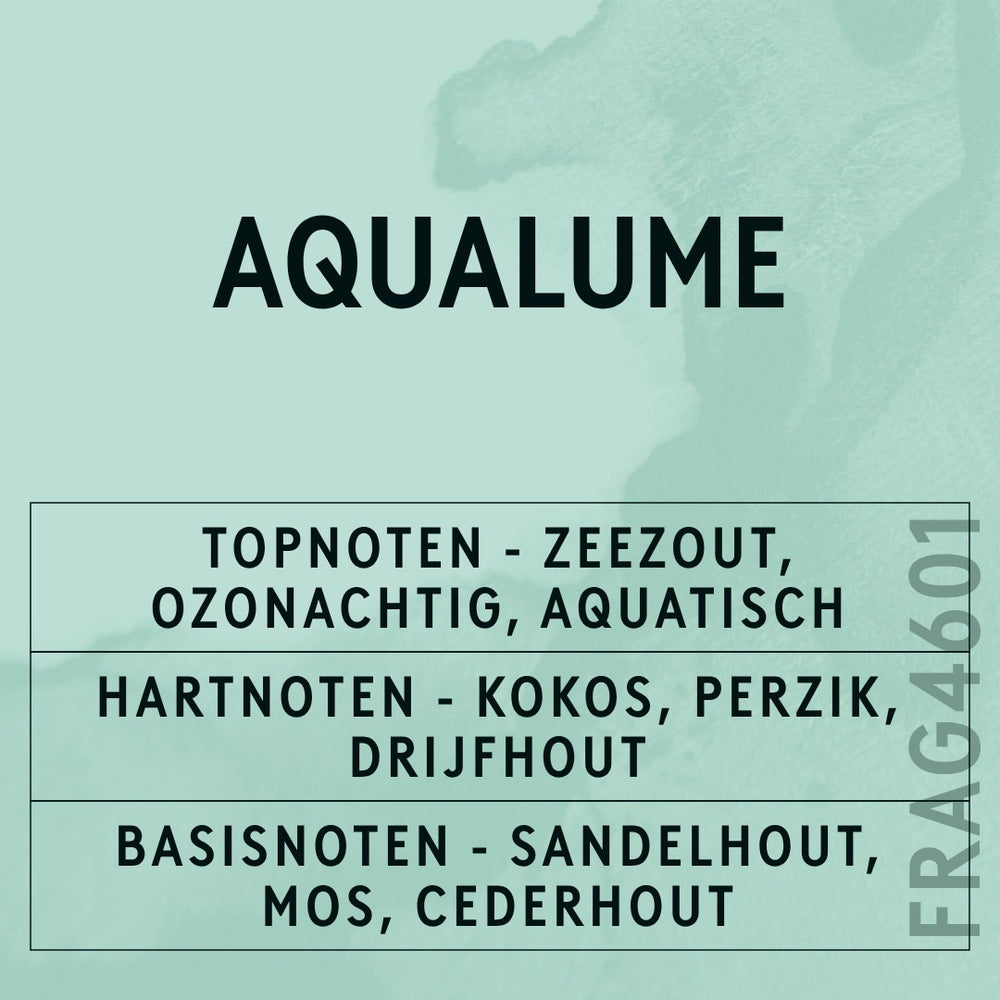 AquaLume Fragrance Oil scent card (Dutch)