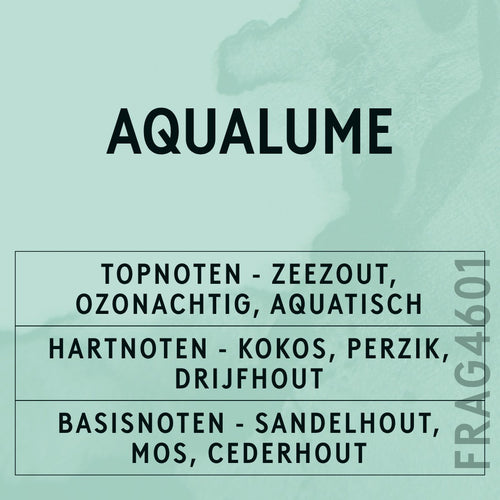 AquaLume Fragrance Oil scent card (Dutch)