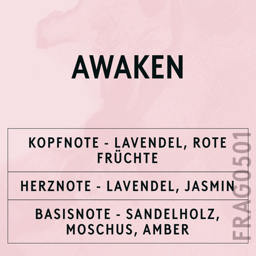 Awaken Fragrance Oil scent card (German)