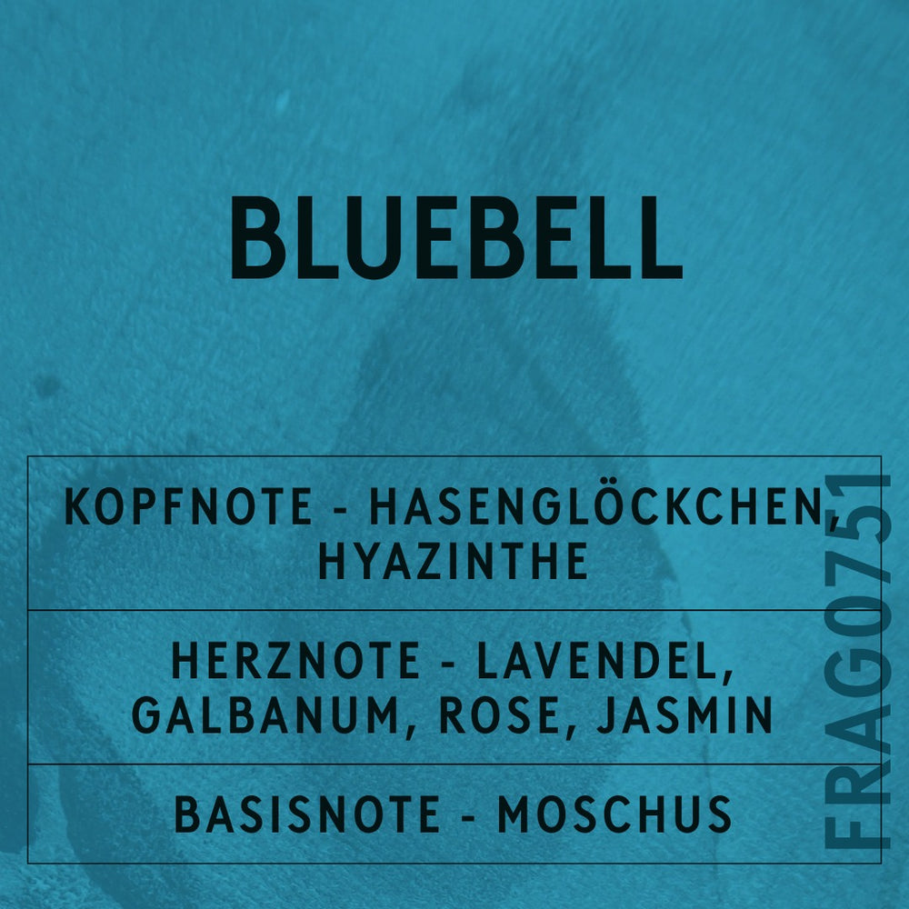 Bluebell Fragrance Oil scent card (German)