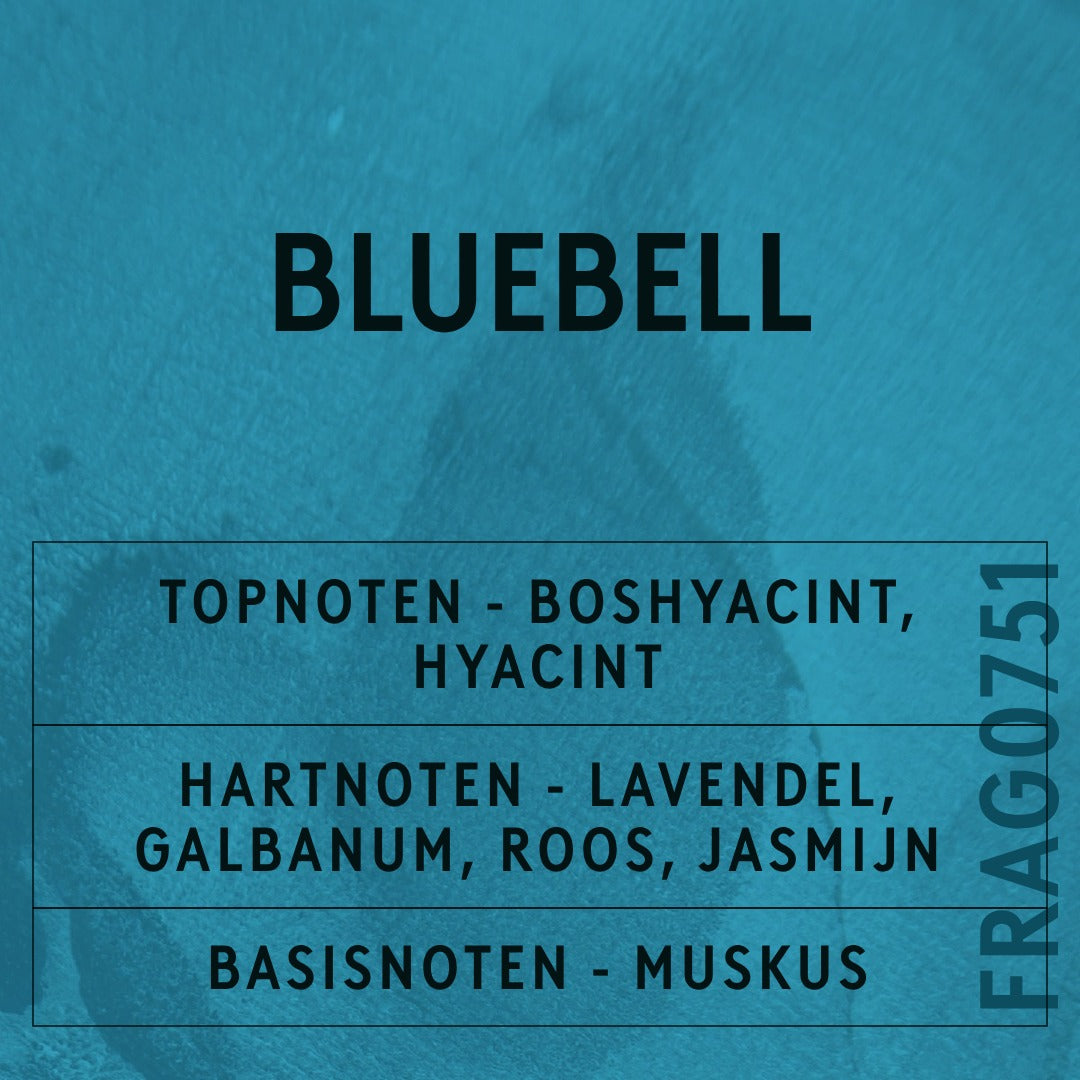 Bluebell Fragrance Oil scent card (Dutch)