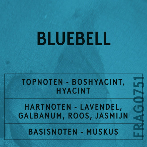 Bluebell Fragrance Oil scent card (Dutch)