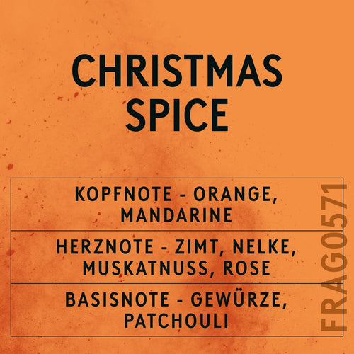 Christmas Spice Fragrance Oil scent card (German)