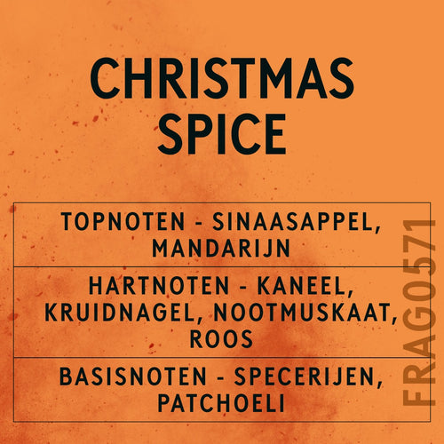 Christmas Spice Fragrance Oil scent card (Dutch)