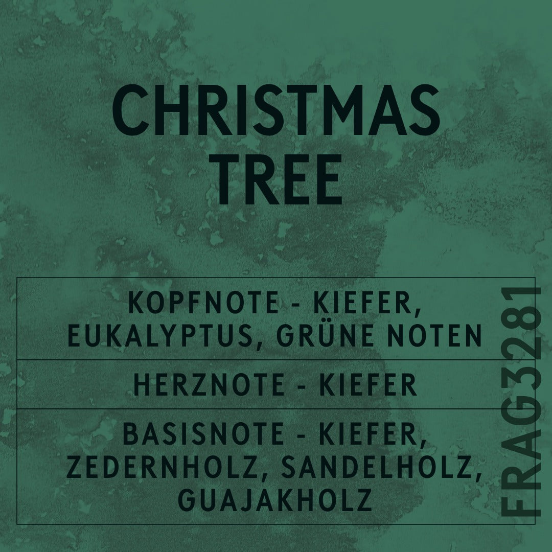 Christmas Tree Fragrance Oil scent card (German)