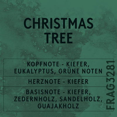 Christmas Tree Fragrance Oil scent card (German)