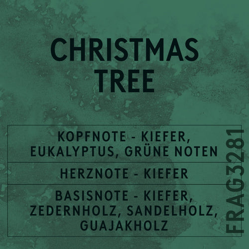 Christmas Tree Fragrance Oil scent card (German)