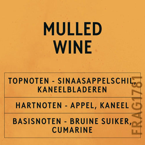 Mulled Wine Fragrance Oil scent card (Dutch)