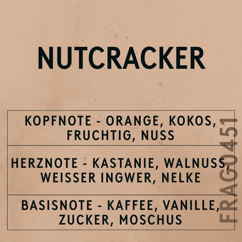 Nutcracker Fragrance Oil scent card (German)