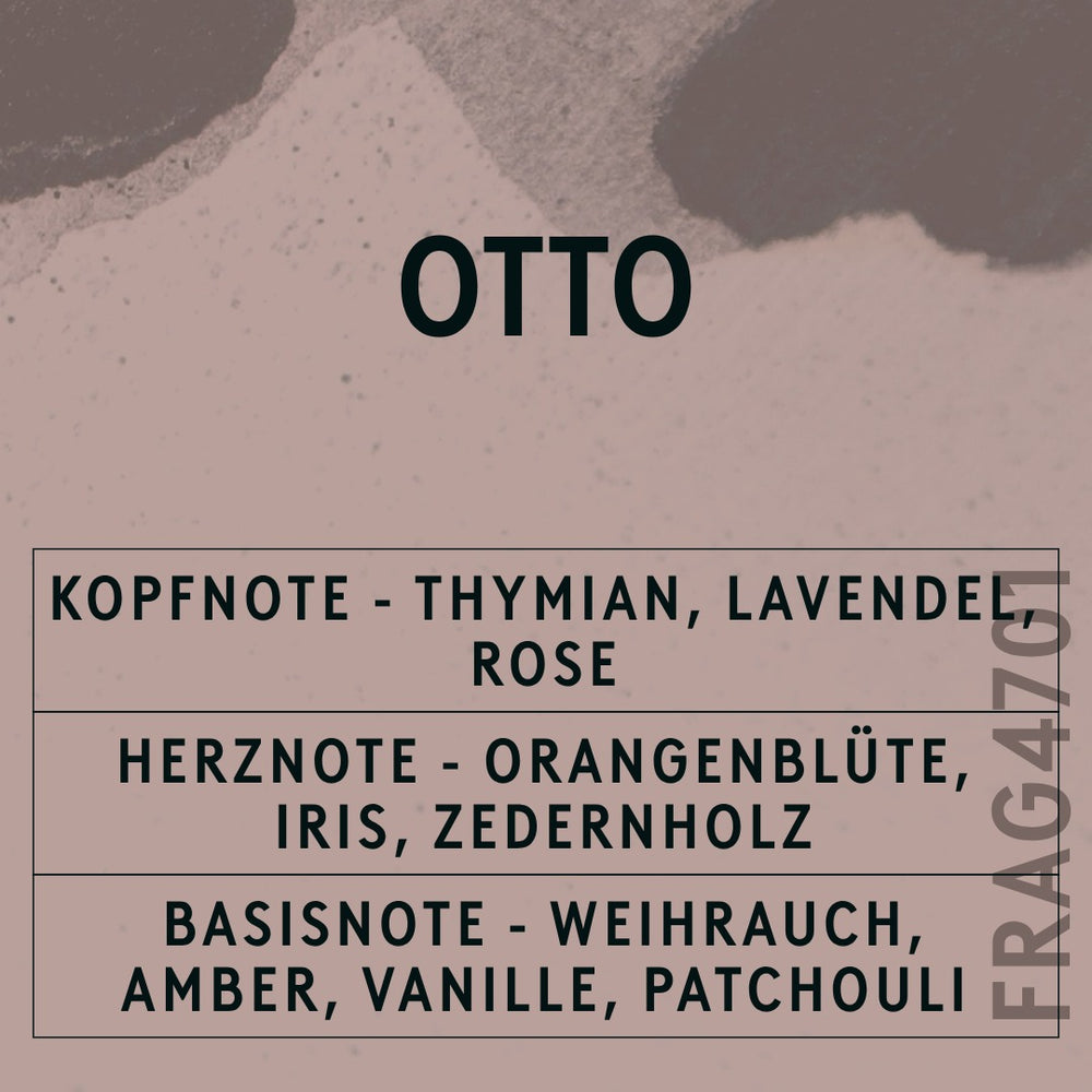Otto Fragrance Oil scent card (German)