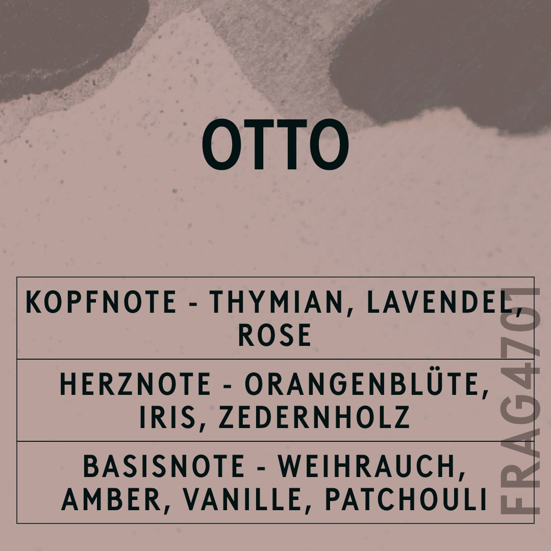 Otto Fragrance Oil scent card (German)