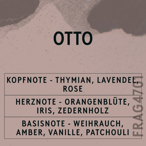 Otto Fragrance Oil scent card (German)