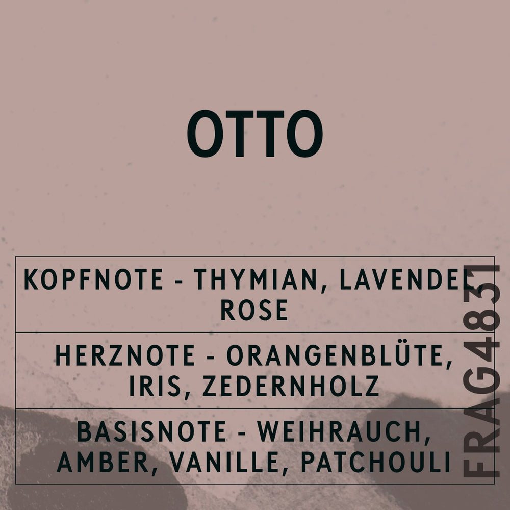 Otto Reed Fragrance Oil scent card (German)