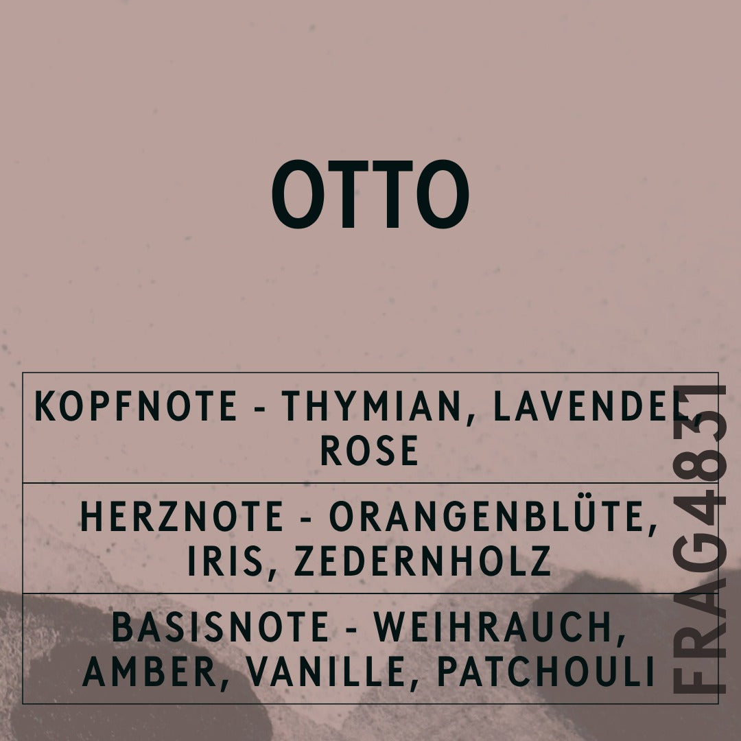Otto Reed Fragrance Oil scent card (German)