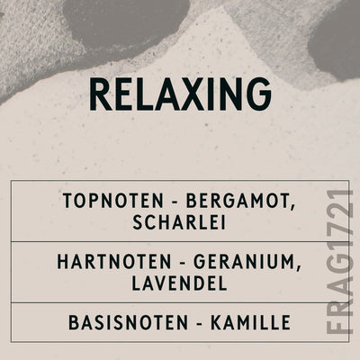 Relaxing Natural Oil scent card (Dutch)
