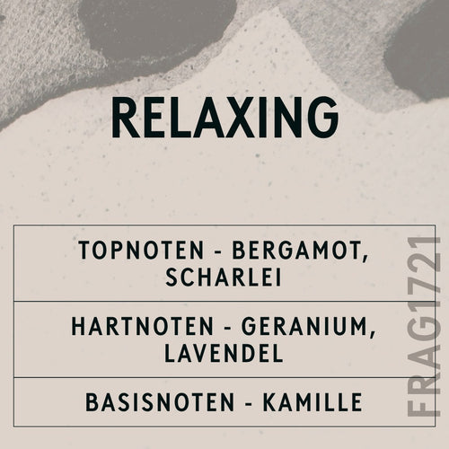 Relaxing Natural Oil scent card (Dutch)