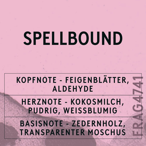 Spellbound Fragrance Oil scent card (German)