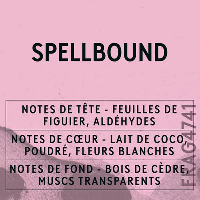 Spellbound Fragrance Oil scent card (French)