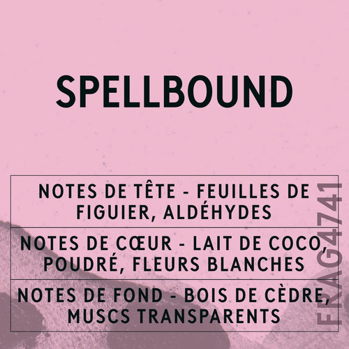 Spellbound Fragrance Oil scent card (French)