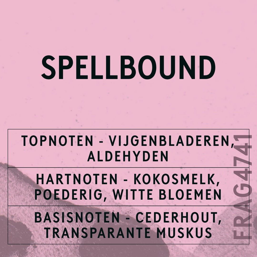 Spellbound Fragrance Oil scent card (Dutch)
