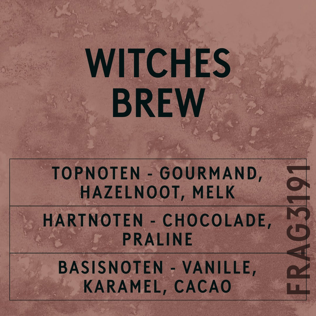 Witches Brew Fragrance Oil scent card (Dutch)