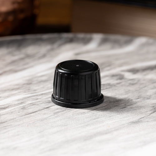 Bouchon noir pour flacon d'apothicaire 130 ml