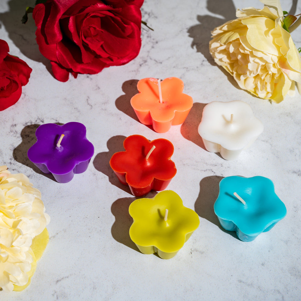 Candles Floating Rosette - Pillar Candle Mould