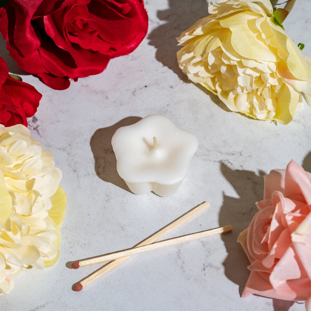 Floating Rosette - Pillar Candle Mould