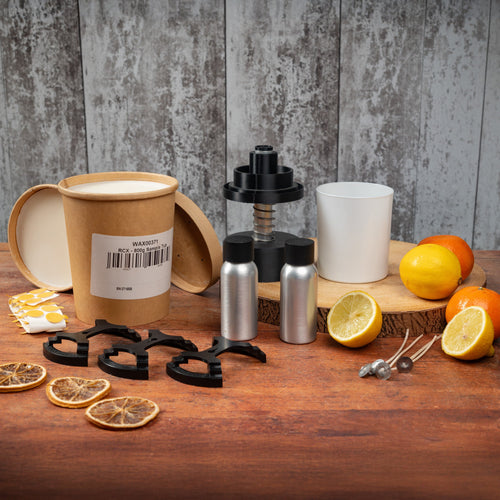 Fruité et agrumes - Kit de démarrage standard - Ecosystem RCX (mélange de cires de colza et de noix de coco)