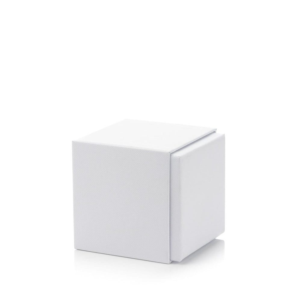 Boîte à bougies rigide blanche (taille 3)