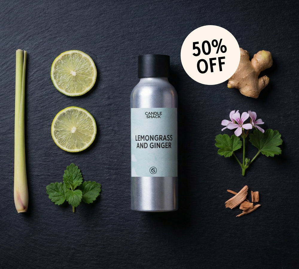 Lemongrass & Ginger Candle Fragrance Oil