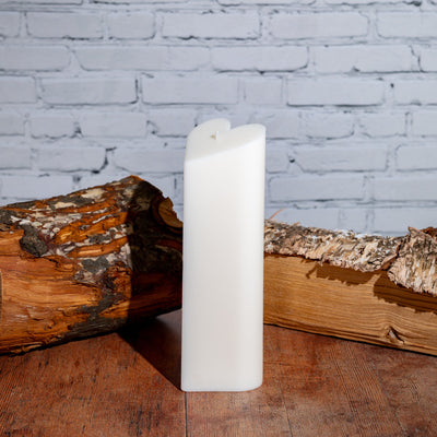 Heart Pillar Candle 
