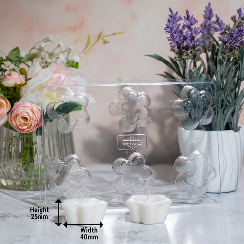 dimensions Floating Rosette - Pillar Candle Mould