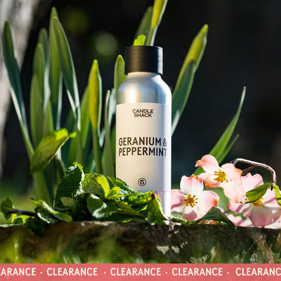 Huile parfumée au géranium et à la menthe poivrée avec répulsif anti-insectes Citrepel