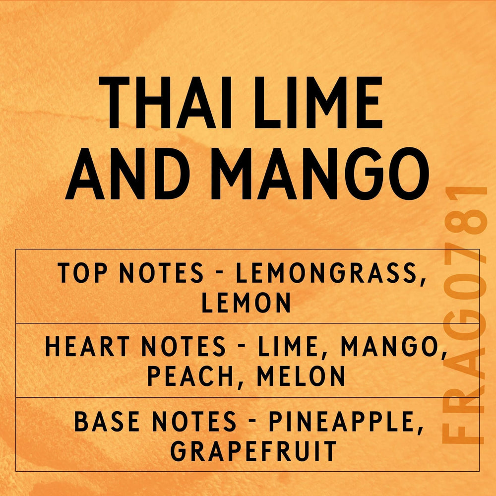 Huile parfumée au citron vert et à la mangue thaïlandaise