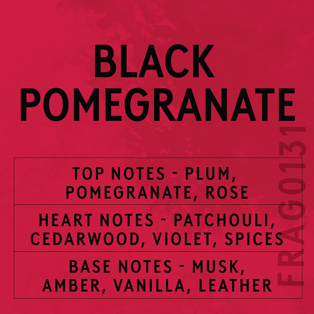 Black Pomegranate Scent Card