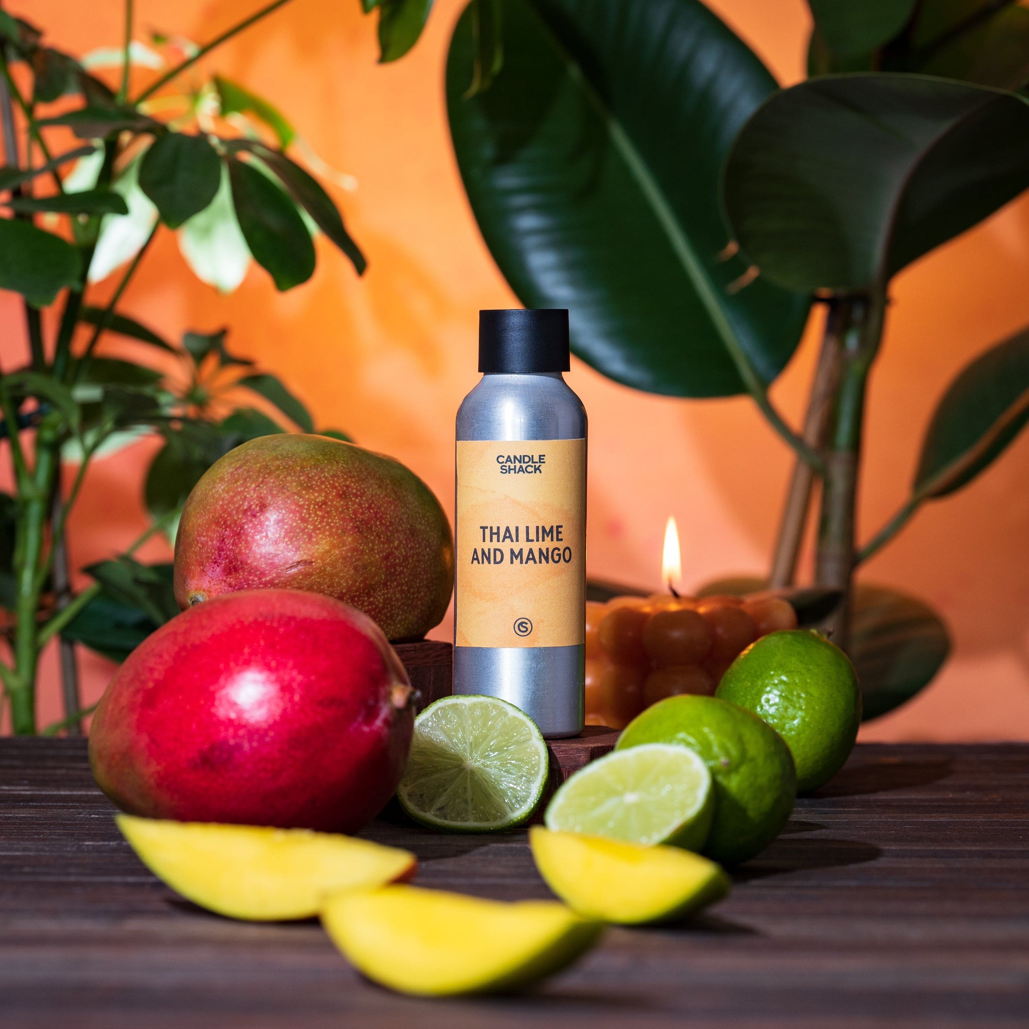 Huile parfumée au citron vert et à la mangue thaïlandaise