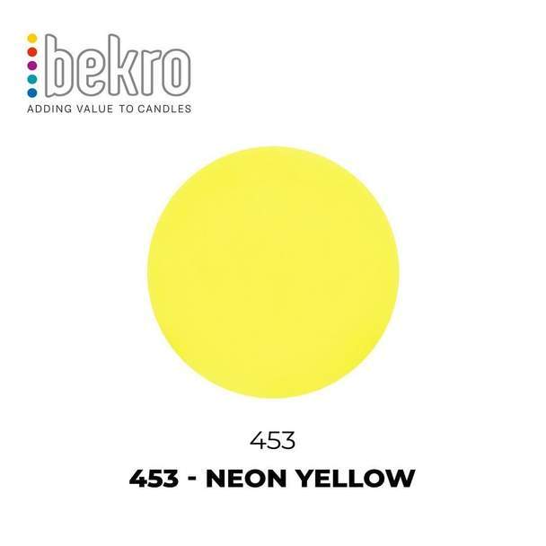 Bekro Nail Polishes Bekro Dye - 453 - Neon Yellow