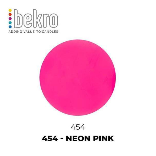 Bekro Nail Polishes Bekro Dye - 454 - Neon Pink