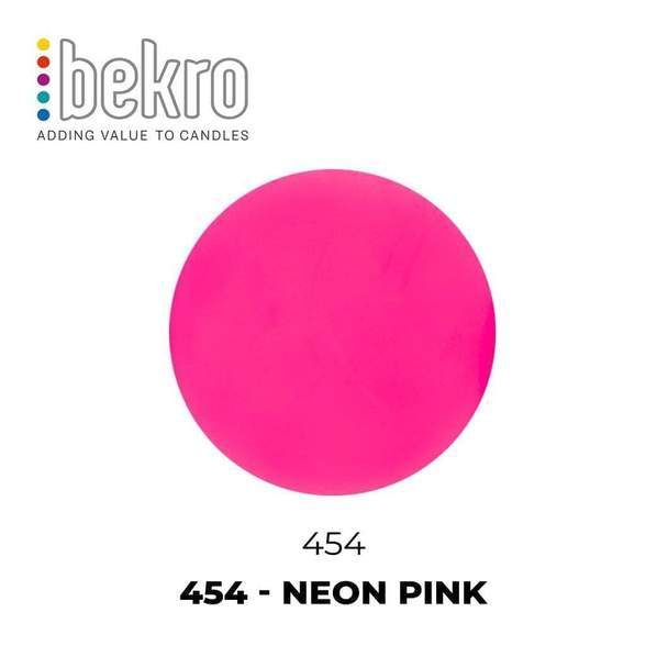 Bekro Nail Polishes Bekro Dye - 454 - Neon Pink