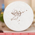 Candle Shack BV Lid Shot By Love - White Wooden Lid - For 30cl Lotti & Lucy