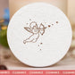 Candle Shack BV Lid Shot By Love - White Wooden Lid - For 30cl Lotti & Lucy